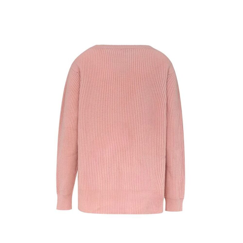 Malo Pink Cashmere Women's Sweatshirt - Picture 2 of 5